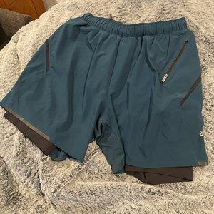 Mens M Lulu Shorts with Compression Liner